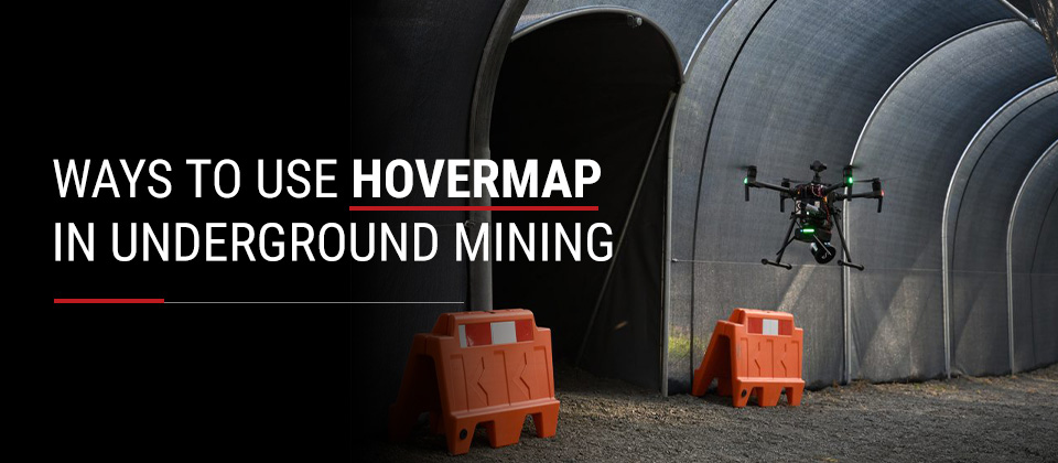 Ways to Use Hovermap in Underground Mining
