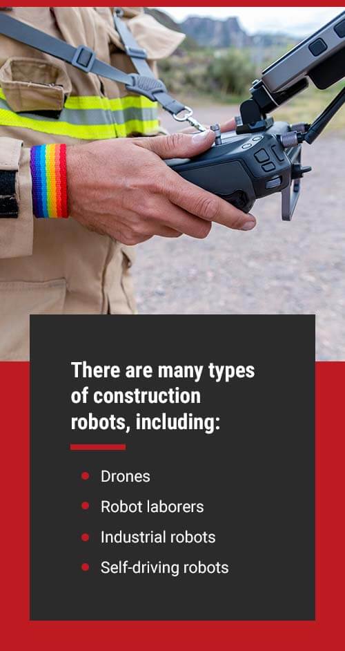 Types of Construction Robots